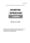 Manual Inverter 7300PA