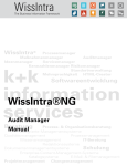 5 The WissIntra® NG Audit Manager