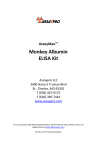 Monkey Albumin ELISA Kit