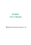 PCI9622 User`s Manual