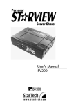 Personal Server Sharer User`s Manual SV200