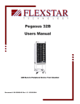 Pegasus 32B Users Manual