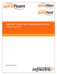 SpiraTest External Bug Tracking Integration Guide