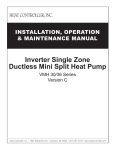 installation, operation & maintenance manual