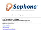 Help-- Sophono Gravity Fitting Software