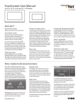 Touchscreen User Manual - Fox Security Systems Inc.