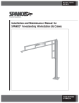 Freestanding Workstation Jib Cranes User Manual