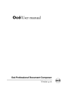 User Manual: Professional Document Composer 4.02