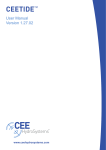 CEETIDE User Manual - v1.27.02