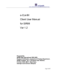 e-ComM Client User Manual for SIRIM Ver 1.2