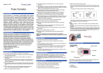 Pulse Oximeter, Pulse Oximeters