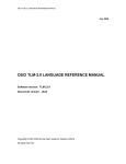 OSCI TLM-2.0 LANGUAGE REFERENCE MANUAL