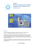 (MOI) for DisplayPort Sink Compliance Test