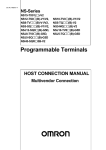 NS-Series HMIs (Programmable Terminals) Multivendor