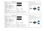 HDMI Splitter 1*2 User Manual Ⅰ