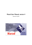 Marad User Manual, version 4