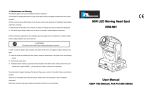 50W LED Moving Head Spot IS50