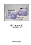 Mixrate-X20 - United Laboratories Company