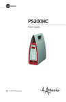 PS200HC User Manual – English
