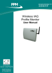 Wireless IAQ Profile Monitor