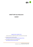 KMUTT WiFi User Manual for Android