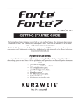 Forte Getting Started Guide Rev3