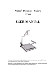 DV 480 User Manual