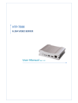 HTP-T800 User Manual Ver. 1.0