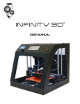 2015 User Manual - Infinity 3D Alum Frame