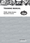 TRAINING MANUAL