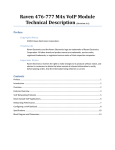 M4x VoIP User Manual - Raven Electronics Corporation