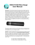 User Manual - Ocean Sensor Systems, Inc.