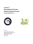 Ramp Metering Firmware Software Design Document