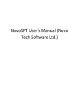 NovoSPT User`s Manual (Novo Tech Software Ltd.)