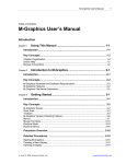 M-Graphics User`s Manual - Johnson Controls | Product Information