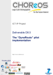 The “DynaRoute” pilot implementation