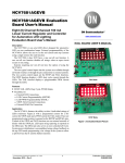 EVBUM2328 - NCV7681AGEVB Evaluation Board User`s Manual