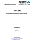 TPMC117 - TEWS TECHNOLOGIES