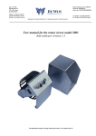 User manual for the rotary viewer model 2001 And