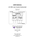 LCI-90i User Manual - Measurement Technology Northwest