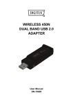 wireless 450n dual band usb 2.0 adapter