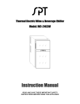 instruction manual  - Sunpentown International, Inc.