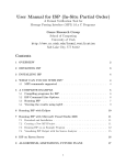 User Manual for ISP (In