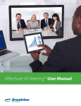 OfficeSuite HD Meeting™ User Manual