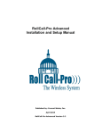 RollCall-Pro Installation and Setup Manual