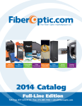 2014 Catalog - FiberOptic.com