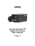 UP-610/UP-610CL Digital CCD Camera User`s Manual