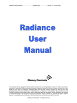 TSP098 Radiance User Manual V1.1