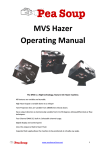 PDF User Manual - Smoke Machines