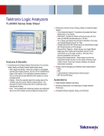 Tektronix Logic Analyzers - TLA6000 Series